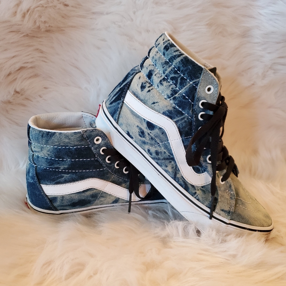 Vans Sk8 Hi Acid Denim